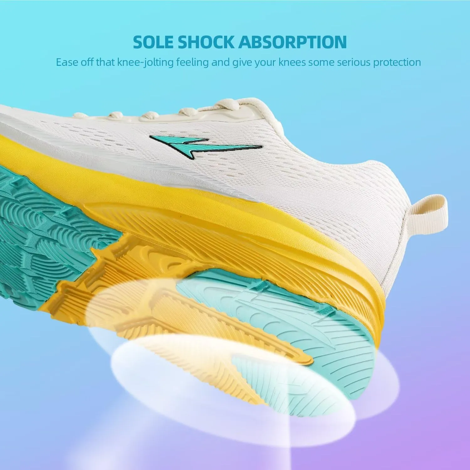 KDN Men's Wide Toe Box Shoes Cushioned Road Running Shoes Non Slip Mens Walking Sneakers for Wide Feet Comfortable Athletic Gym Workout Shoes Wide Width