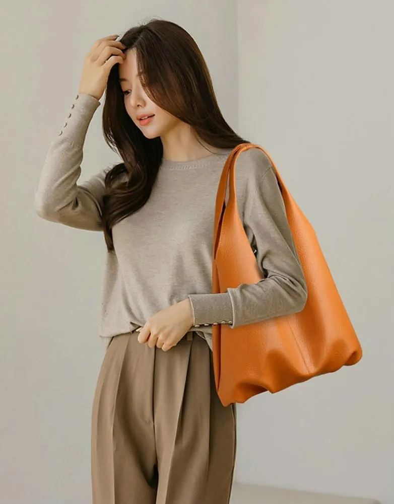 Large Purses Leather Tote Bags Hobo Bag For Women Casual Handbag Trendy Shoulder Bag Vegan Purses Handbags Travel