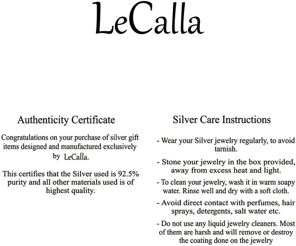 LeCalla 925 Sterling Silver Drop Earring | Lightweight Classic Linear Tear Drop Dangle Earrings | Silver Dangly Earrings Hypoallergenic Jewelry