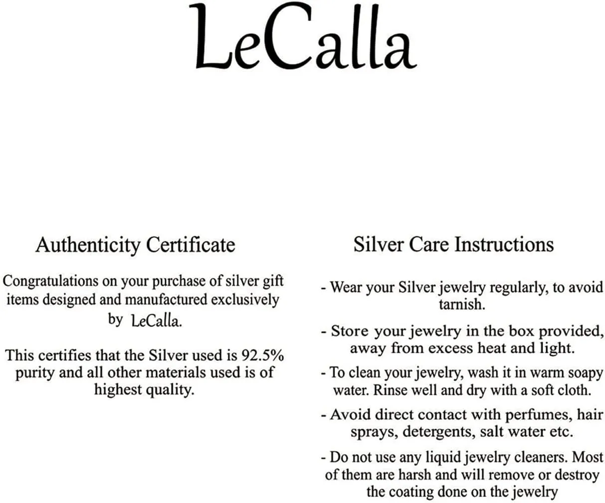 LeCalla 925 Sterling Silver Hammered Earrings Lightweight Italian Classic Handmade Textured Hammered Drop Dangle Earring for Women
