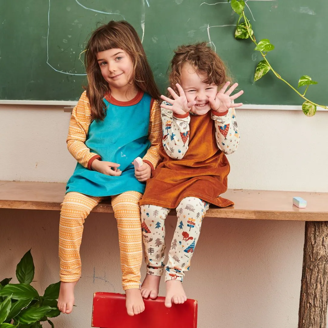 Leggings "Rhapsody" - 95% organic cotton, 5% elastane
