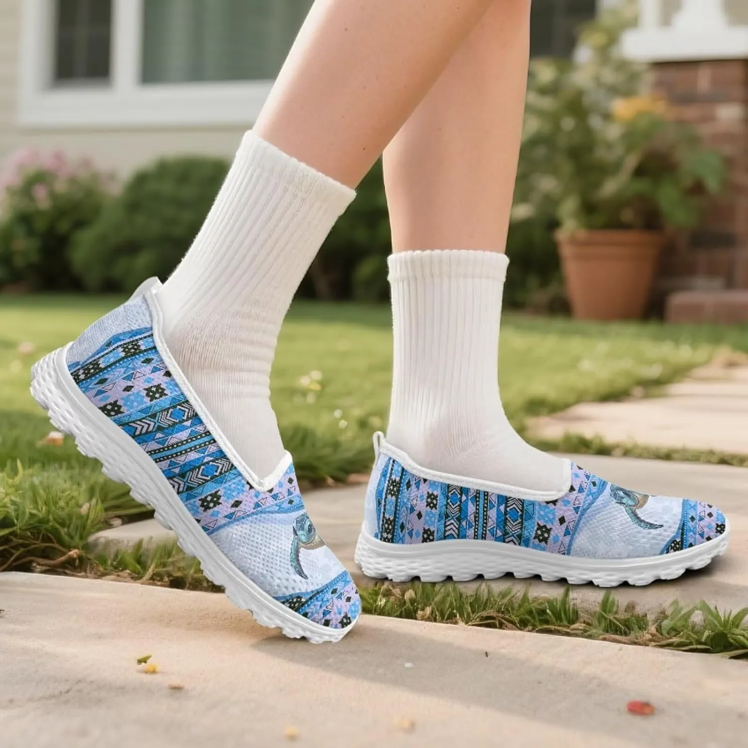 Loafers for Women Slip On Walking Running Shoes Mesh Shoes Women Trainers Ladies Mesh Sports