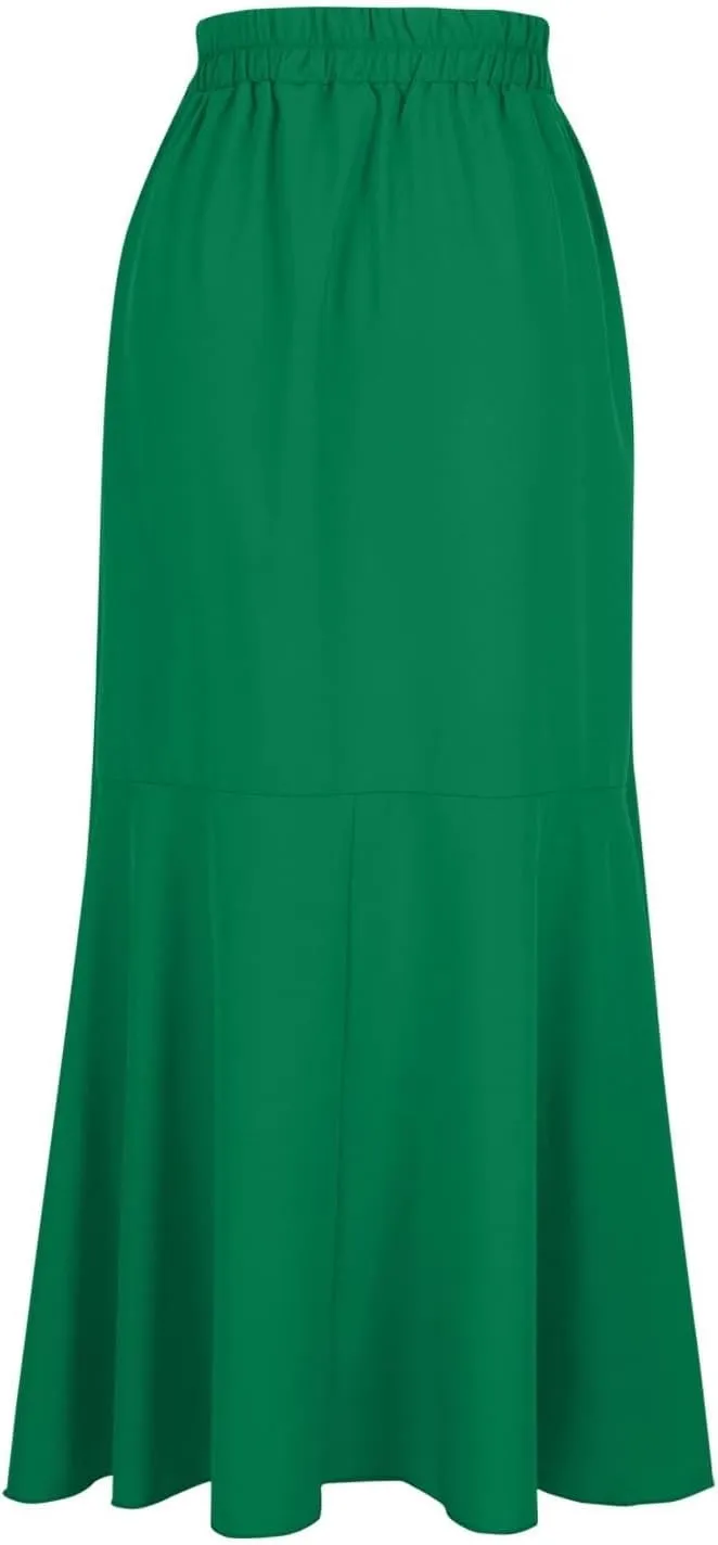 Loose Fit Skorts for Women Maxi Long Elegant Wrap High Cut Criss Cross Skort Women 2025