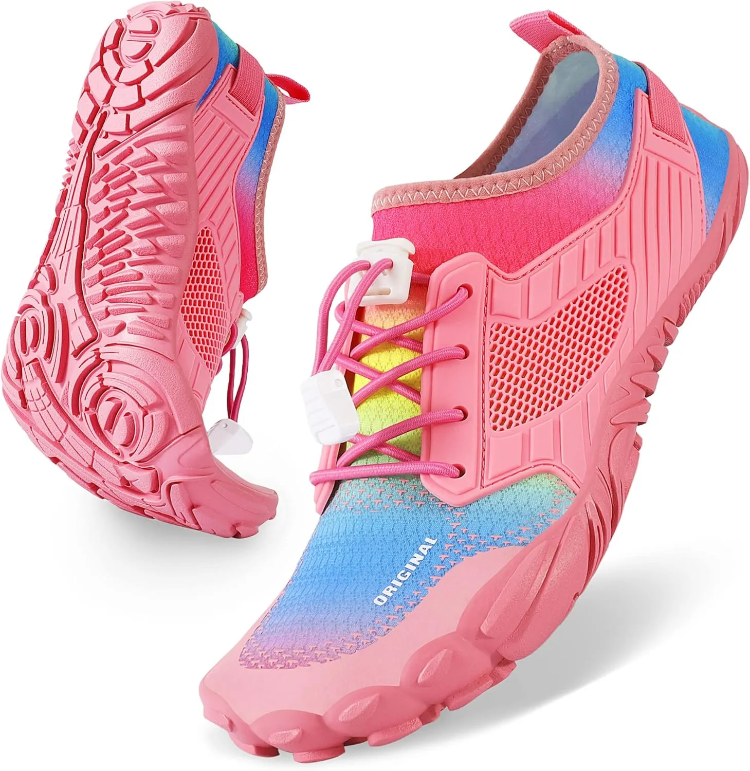 Men Women Water Sports Shoes Slip-on Quick Dry Aqua Swim Shoes for Pool Beach Surf Walking Water Park
