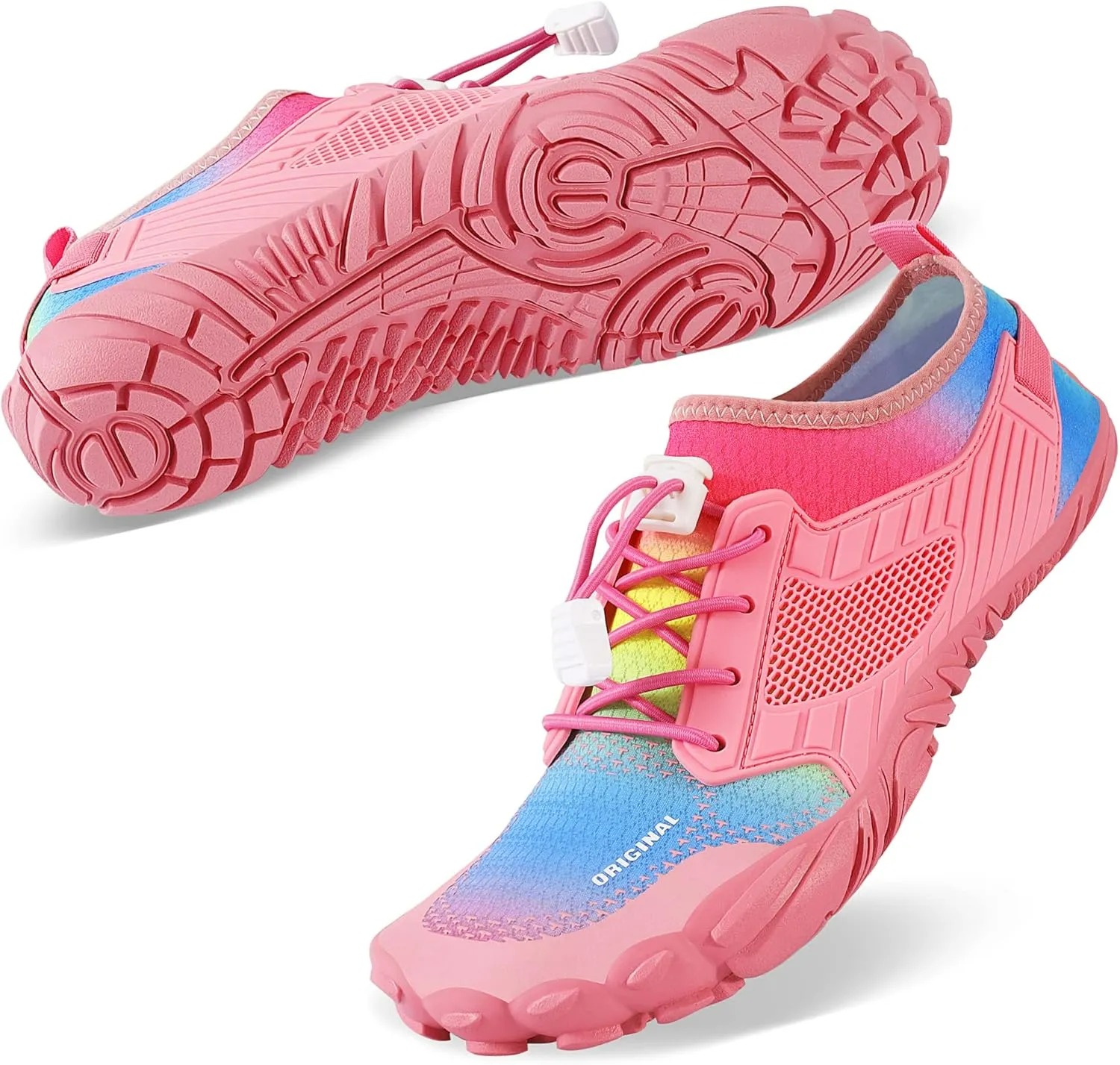 Men Women Water Sports Shoes Slip-on Quick Dry Aqua Swim Shoes for Pool Beach Surf Walking Water Park
