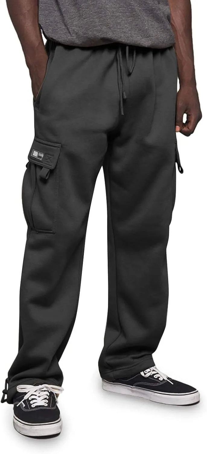 Mens Cargo Pants, Joggers for Men, Men's Casual Cargo Pants Hiking Pants Workout Joggers Athletic Sweatpants
