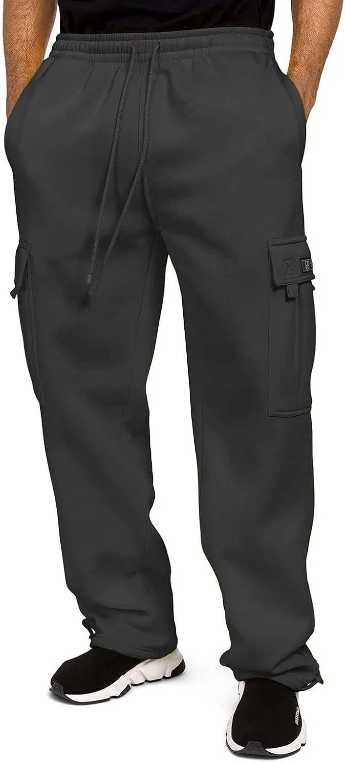 Mens Cargo Pants, Joggers for Men, Men's Casual Cargo Pants Hiking Pants Workout Joggers Athletic Sweatpants