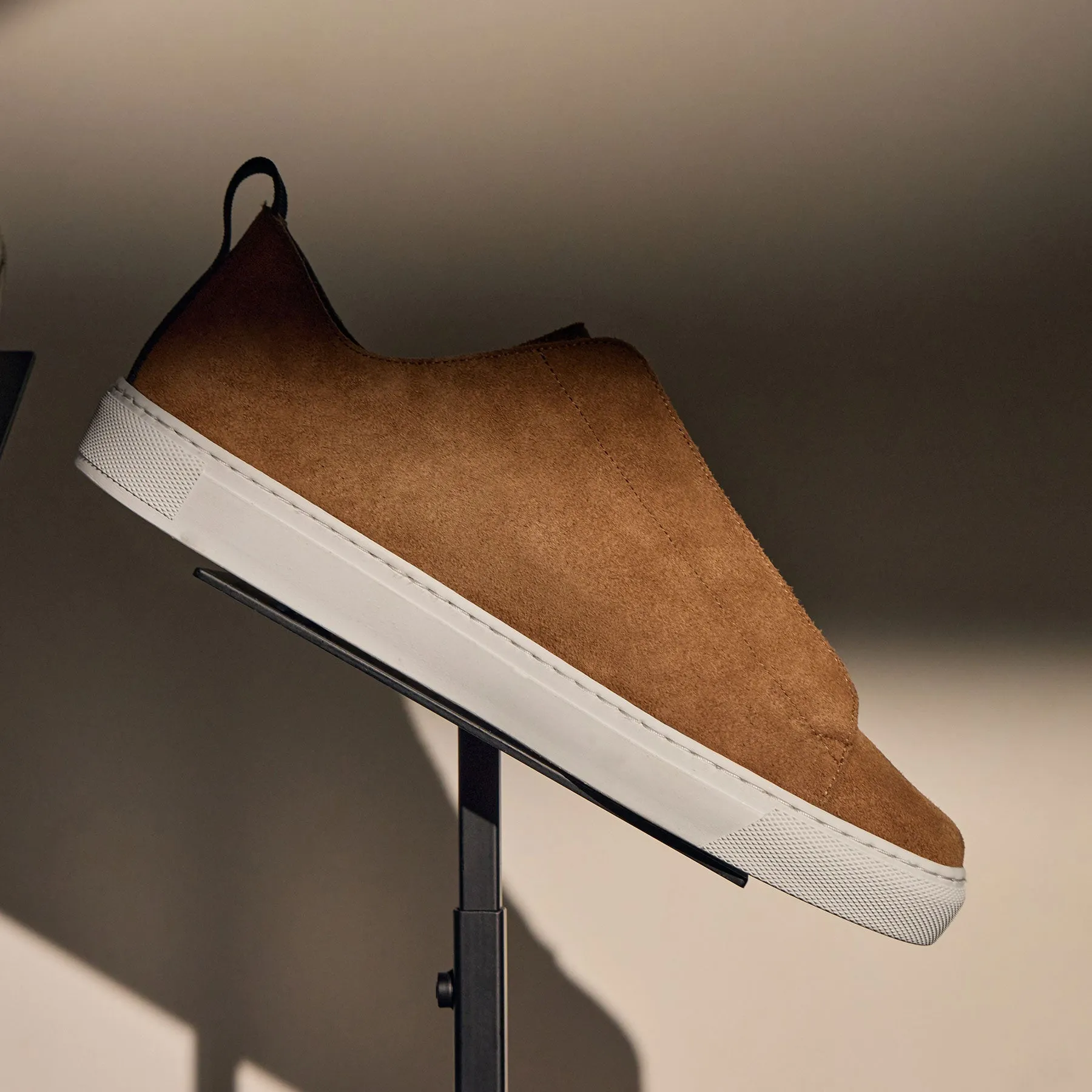 Men's Suede Solstice Sneaker - Chestnut