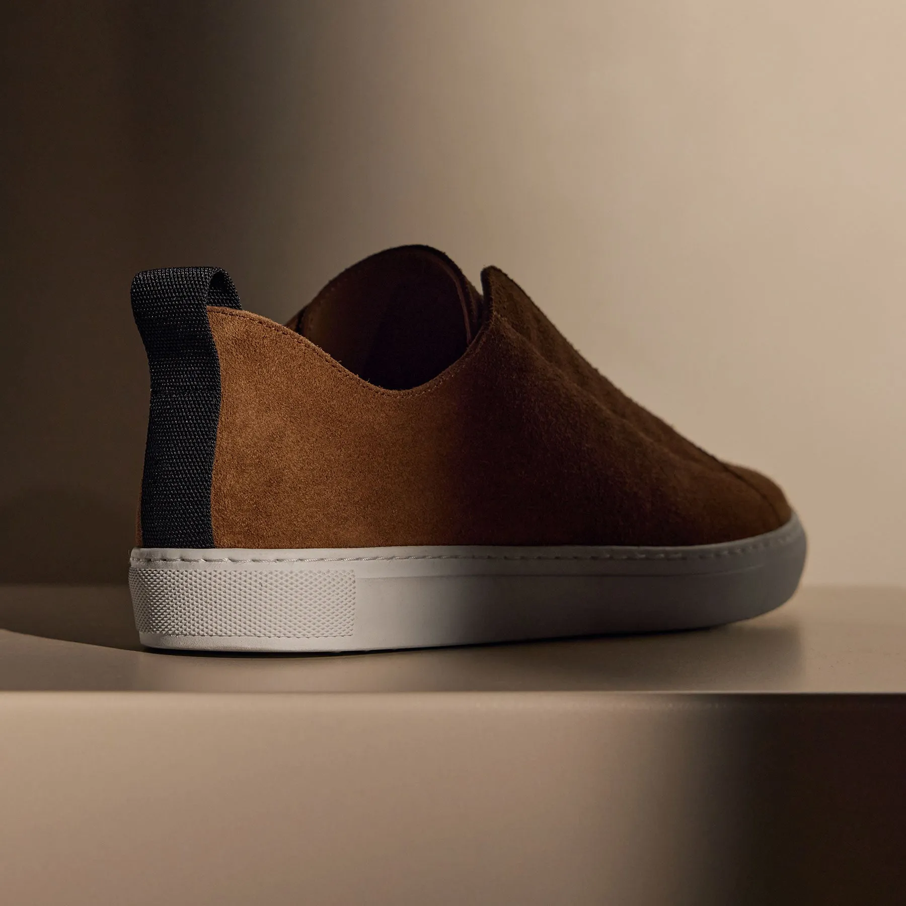 Men's Suede Solstice Sneaker - Chestnut
