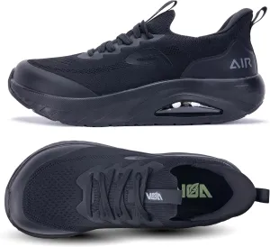 Mens Wide Toe Box Walking Shoes Arch Support Orthotic Slip On Air Tennis Running Sneakers for Plantar Fasciitis Relief US 7-13