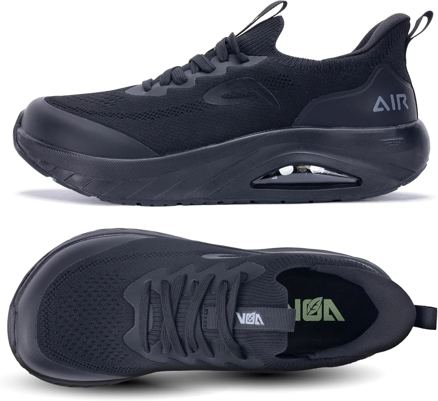 Mens Wide Toe Box Walking Shoes Arch Support Orthotic Slip On Air Tennis Running Sneakers for Plantar Fasciitis Relief US 7-13
