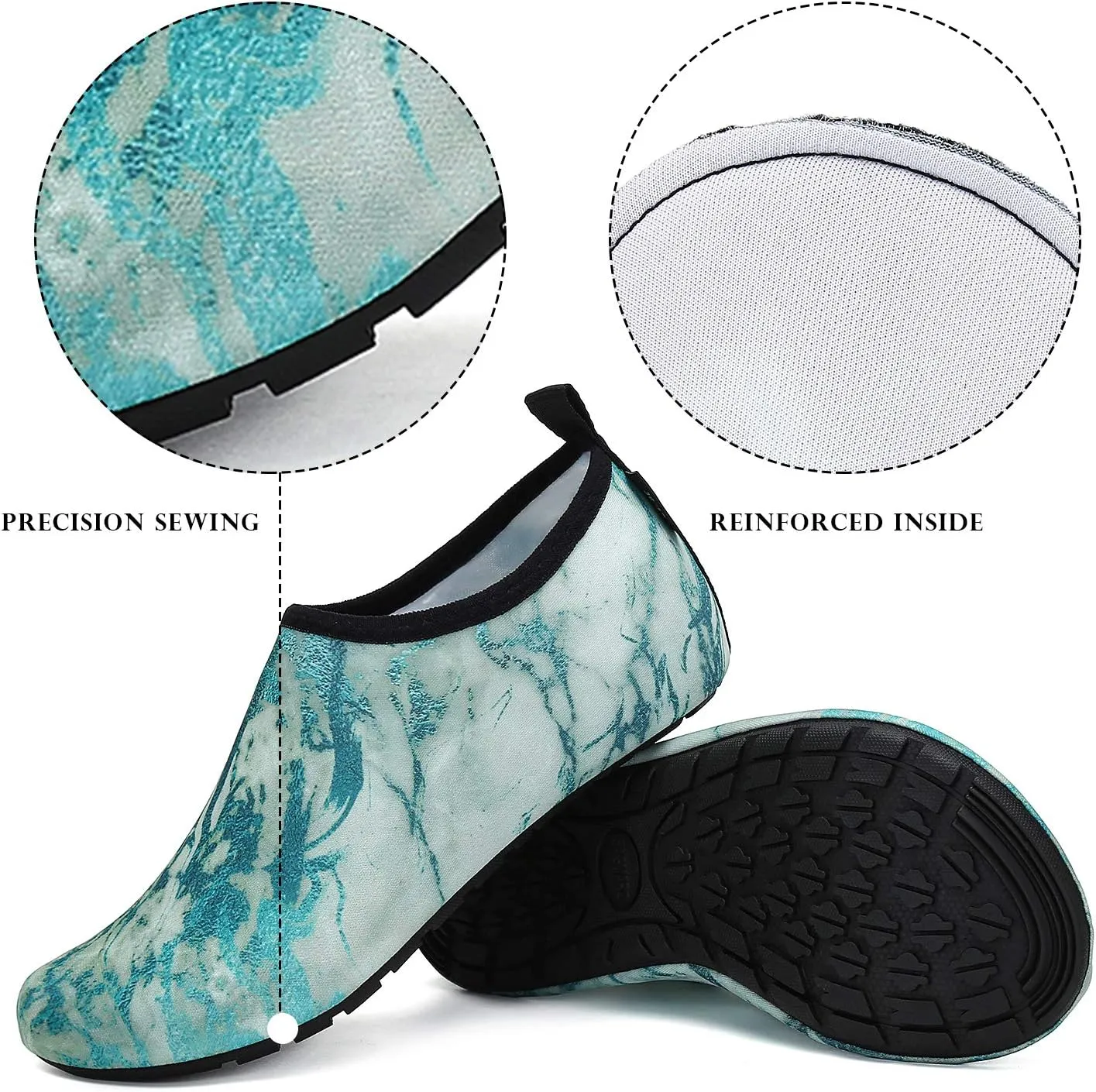 Mens Womens Quick Dry Barefoot Beach Pool Swim Diving Surf Aqua Sports Walking Yoga Water Shoes