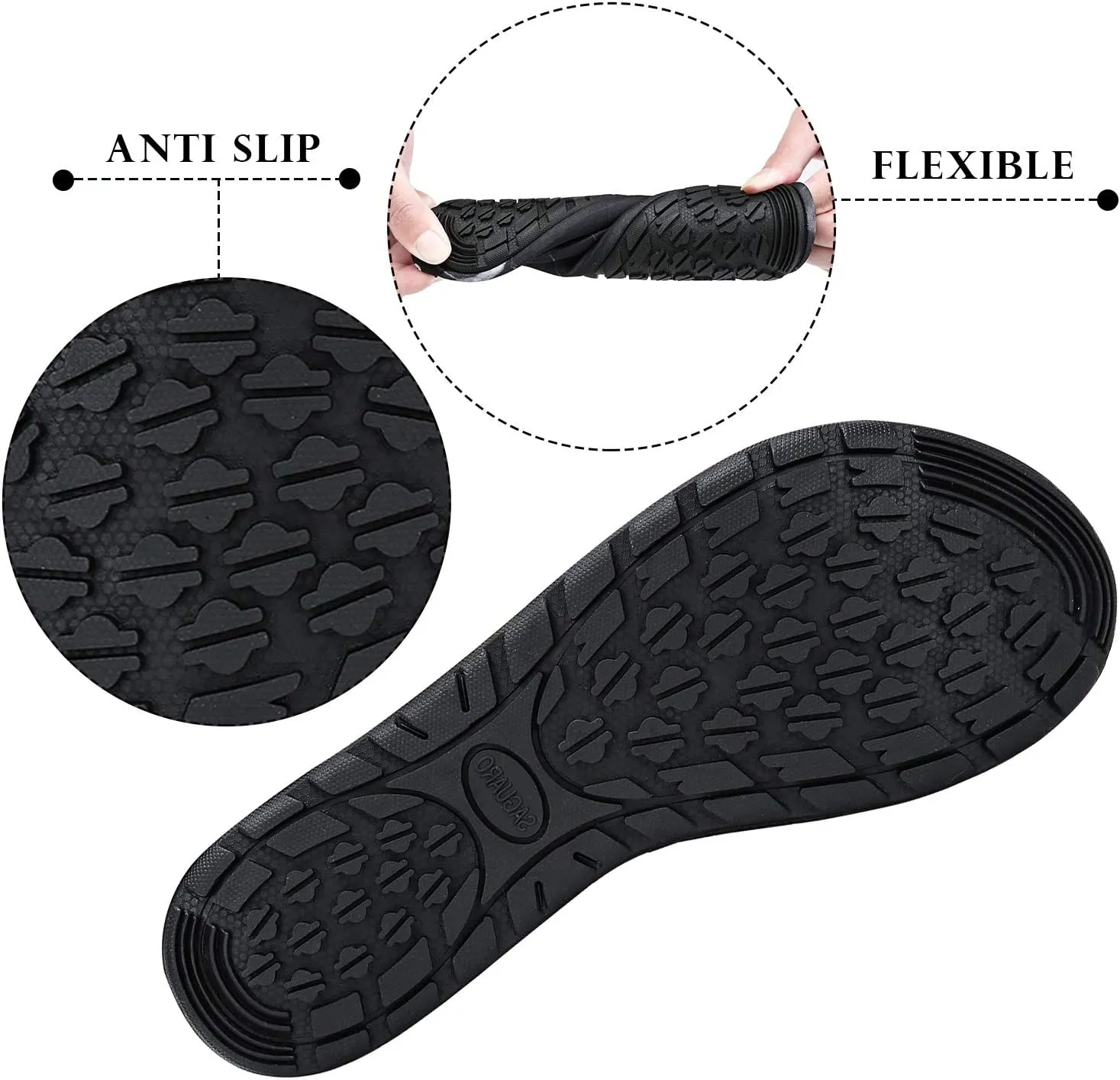 Mens Womens Quick Dry Barefoot Beach Pool Swim Diving Surf Aqua Sports Walking Yoga Water Shoes
