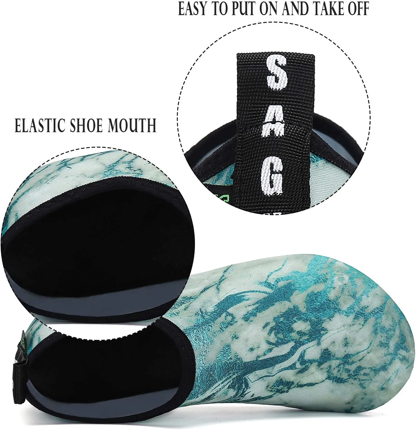 Mens Womens Quick Dry Barefoot Beach Pool Swim Diving Surf Aqua Sports Walking Yoga Water Shoes