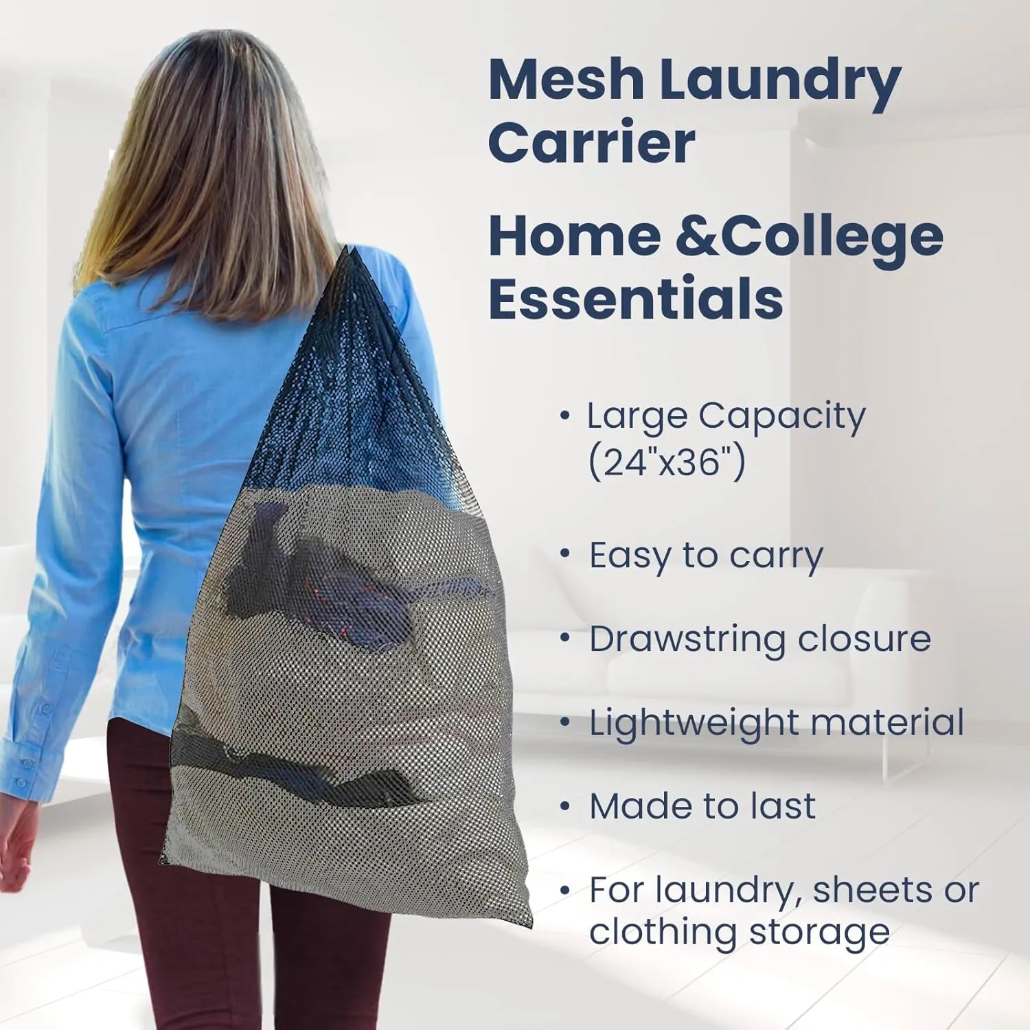 Mesh Laundry Bag