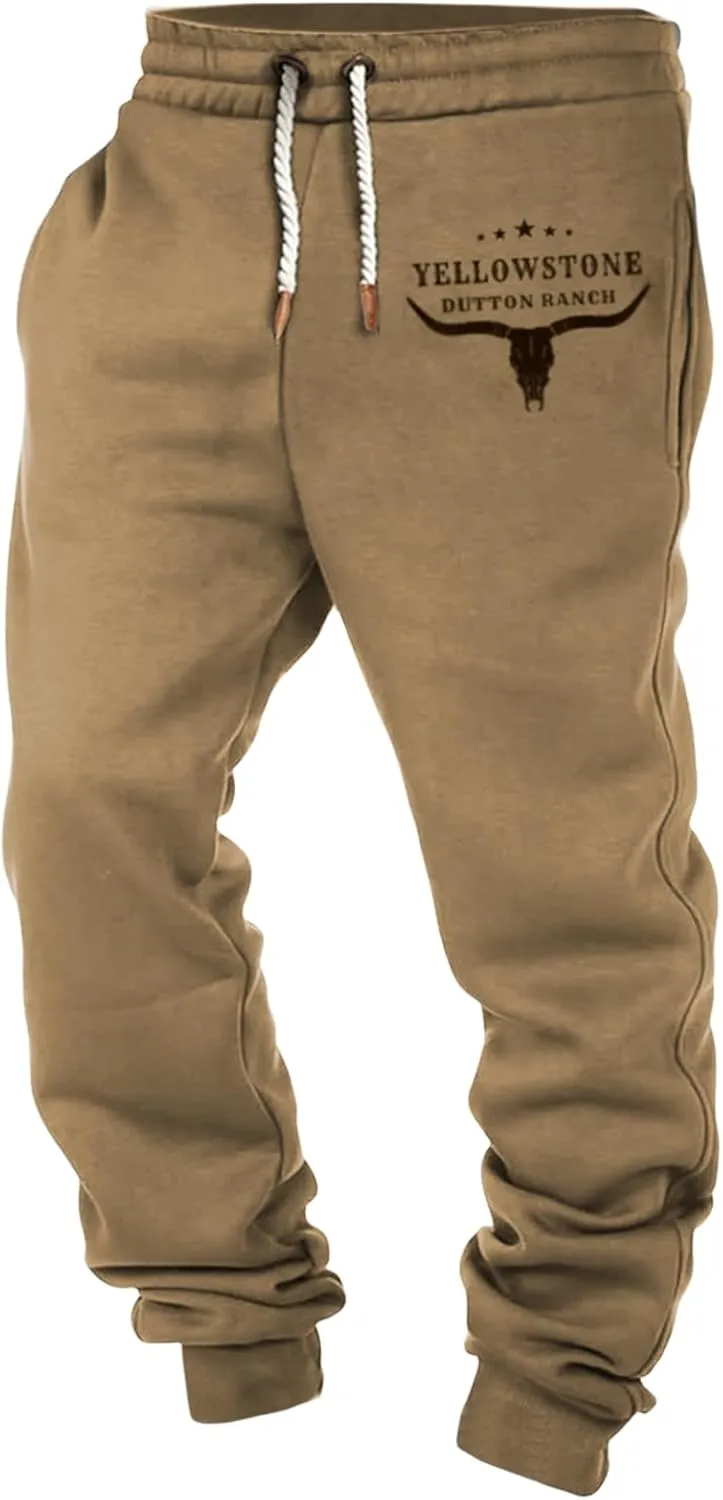 Mmoneyake Men's Jogger Sweatpants Athletic Running Sport Jogger Pants Drawstring Waist Tapered Gym Running Workout Trousers