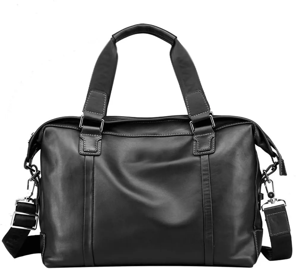 Multifunctional Portable Soft Leather Bag Business Bag Shoulder Bag Crossbody Bag