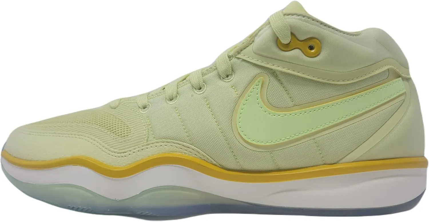 Nike G.T. Hustle 2 Men's Basketball Shoes (DJ9405-302, Luminous Green/Vivid Sulfur/Sail/Barely Volt) Size 10.5