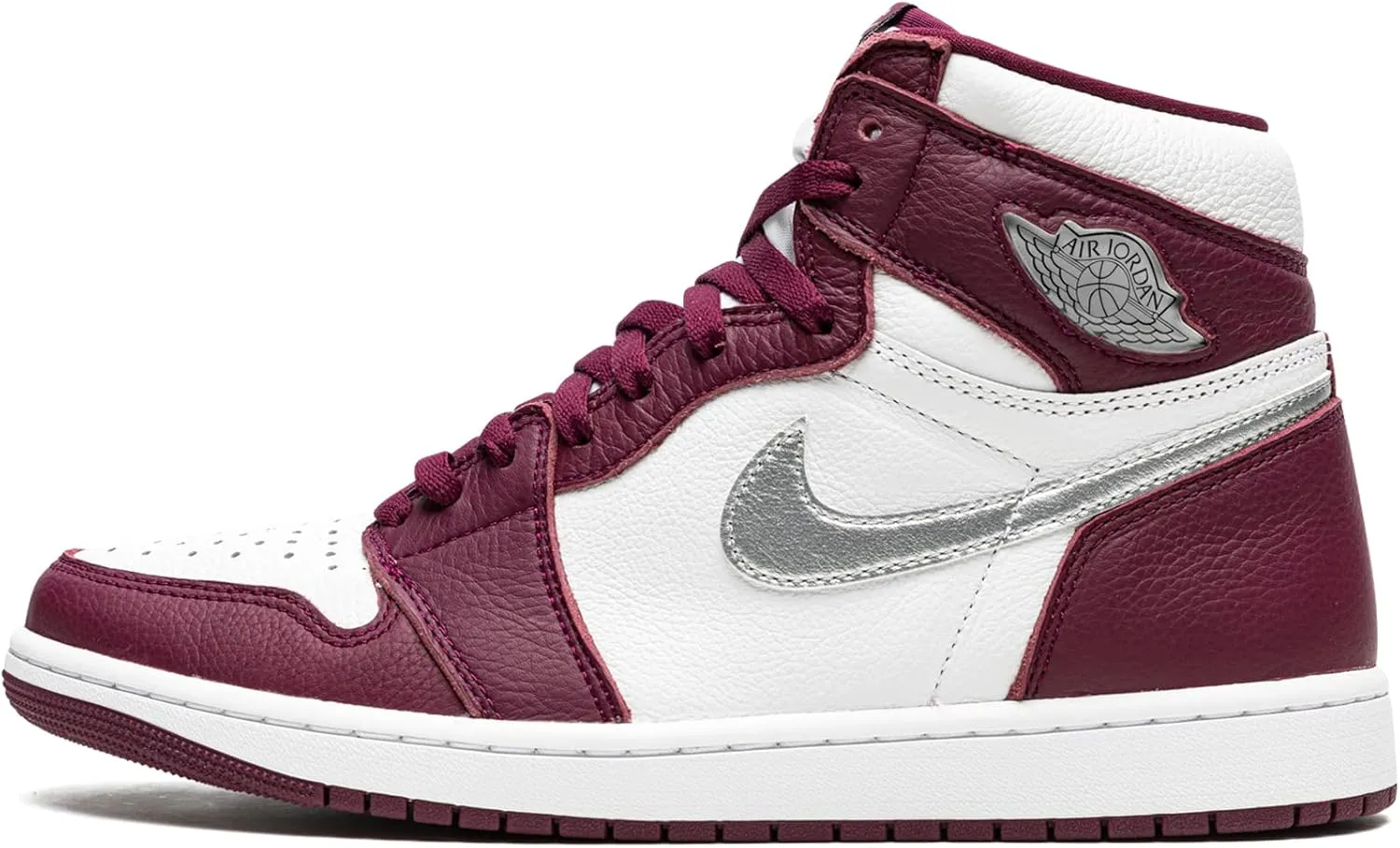 Nike Mens Air Jordan 1 Retro High OG Knicks Leather Basketball Shoes