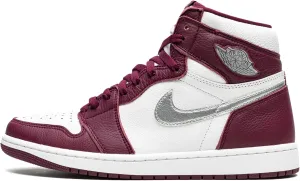 Nike Mens Air Jordan 1 Retro High OG Knicks Leather Basketball Shoes