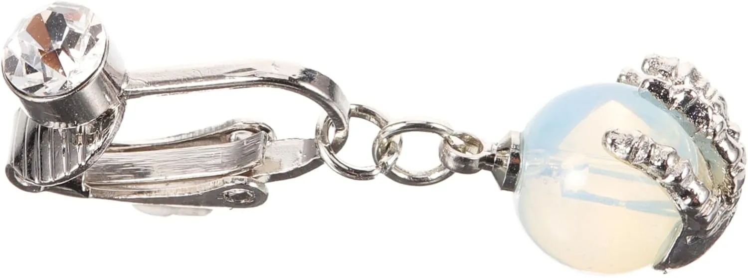 Non-pierced Fake Belly Button Clip Ring Dangle Jewelry Unique Navel Ring Safe for Women