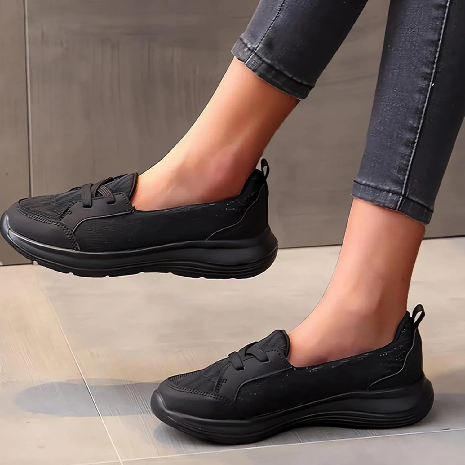 Orthopedic Non Slip Shoes for Women Shoes for Women Women's Slip on Breathable Walking Shoes Sneakers Boat Shoes