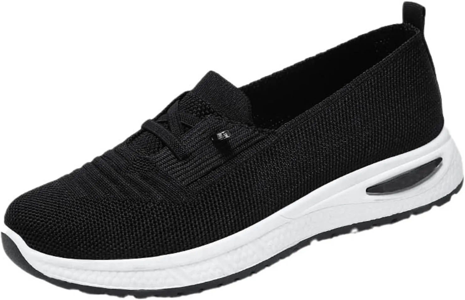 Orthopedic Shoes for Women Arch Support Walking, Women's Soft Sole Mesh Comfort Orthopedic Shoes, Breathable Mesh Knitted Woven Low Top Walking Sneakers