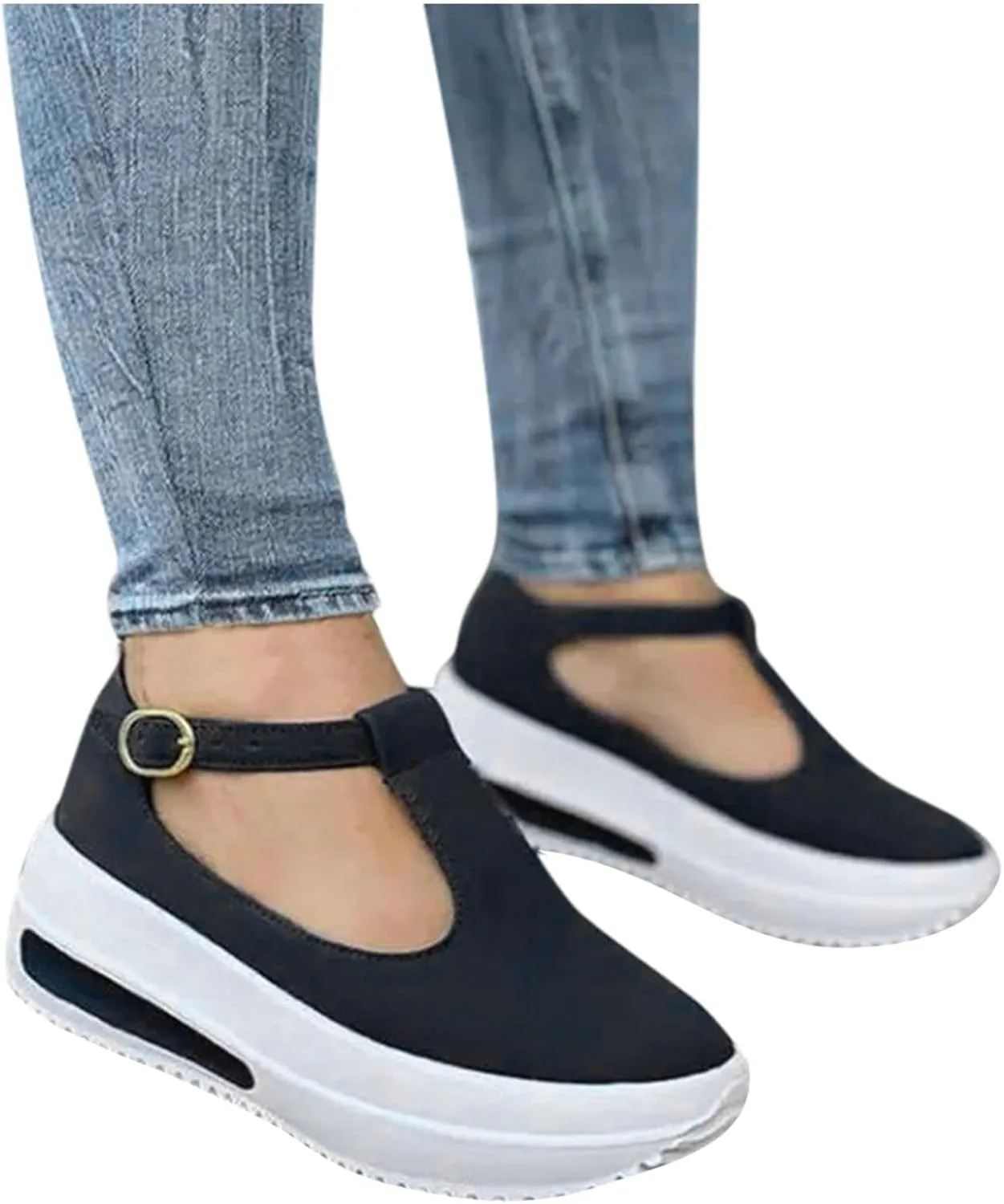 Platform Sandals Women Two Strap Minimalist Slide Wedges with Square Toe and Low Heel for Modern Minimalist Style Orthopedic Sandal Beach Dressy Flip Flops for Wide Toe 2025 Spring