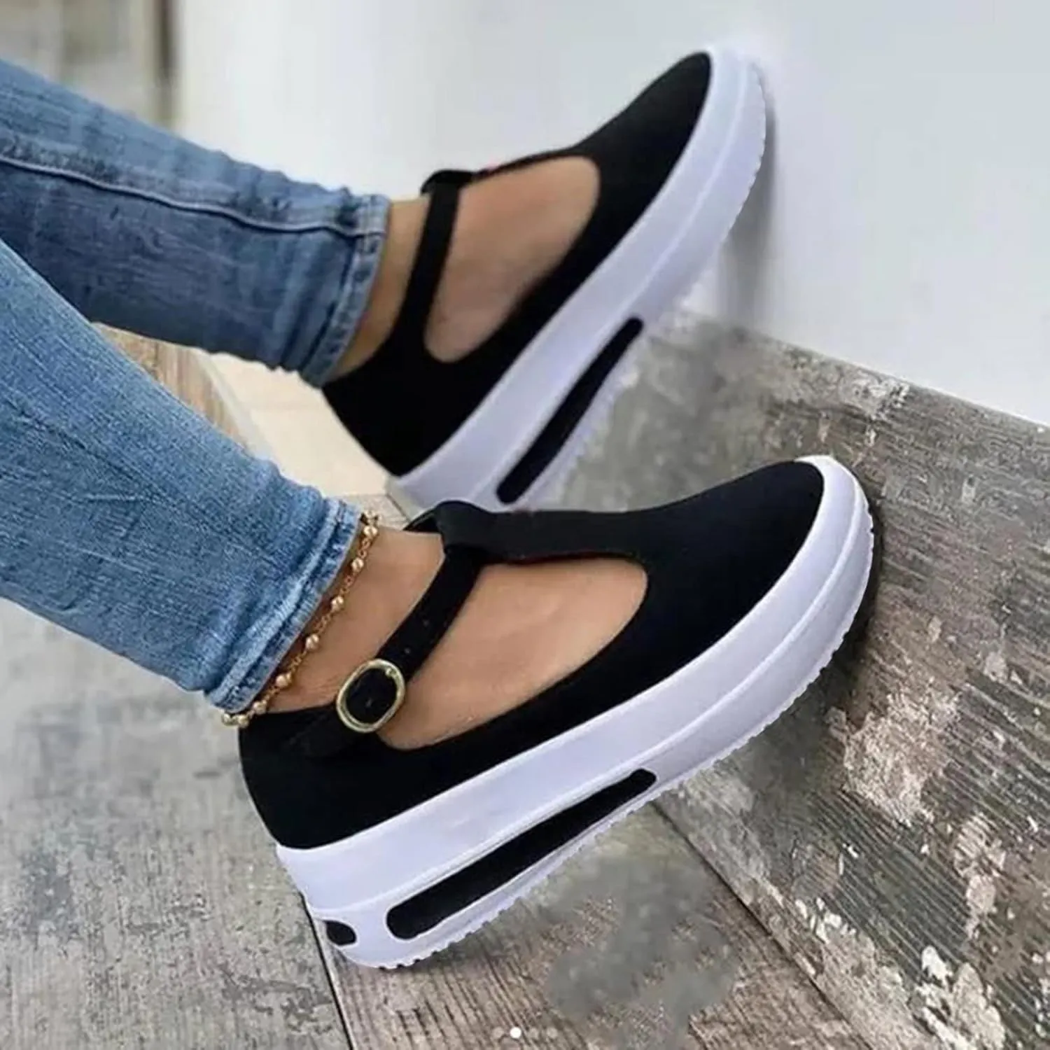 Platform Sandals Women Two Strap Minimalist Slide Wedges with Square Toe and Low Heel for Modern Minimalist Style Orthopedic Sandal Beach Dressy Flip Flops for Wide Toe 2025 Spring