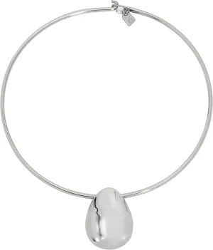 Robert Lee Morris Soho Womens Dome Pendant Wire Necklace