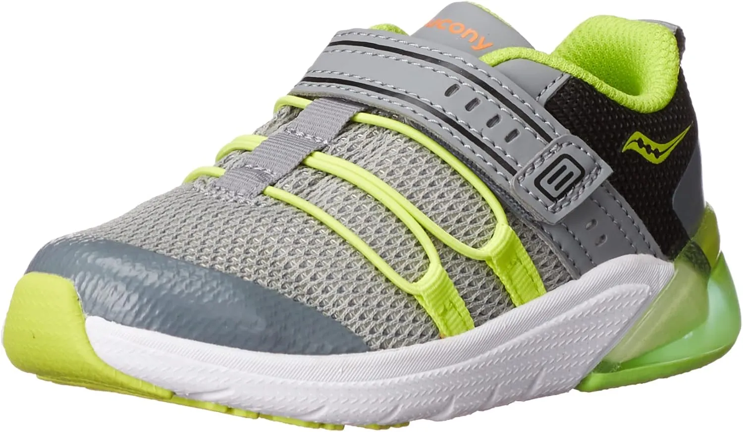 Saucony Unisex-Child Flash Glow 2.0 Jr Sneaker