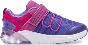 Saucony Unisex-Child Flash Glow 2.0 Jr Sneaker