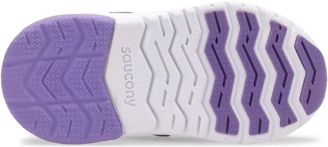 Saucony Unisex-Child Flash Glow 2.0 Jr Sneaker