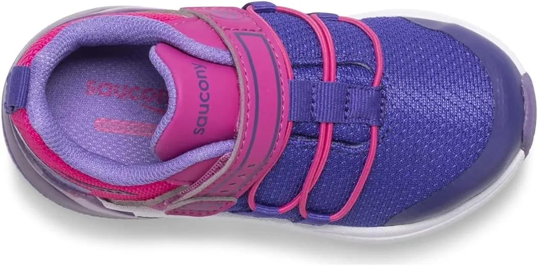 Saucony Unisex-Child Flash Glow 2.0 Jr Sneaker