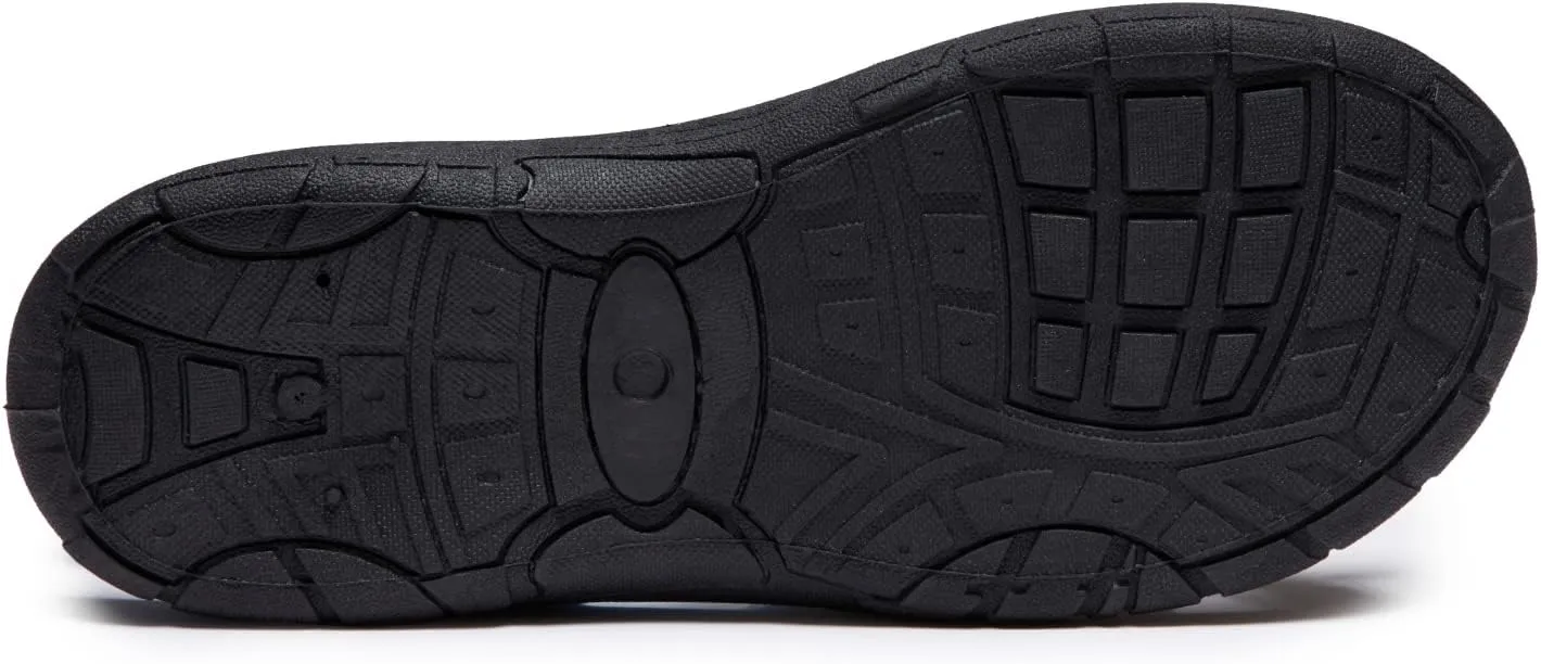 Skysole Boys Water Shoes, Rugged Closed Toe Back Strap Amphibian Sandals for Beach, Hiking & Outdoor Sports - Patterned/Solid