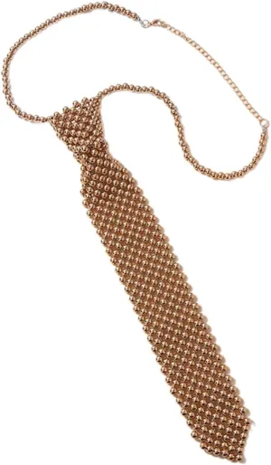 Sophisticated Beaded Necktie Necklace Elevates Female Attires With Touch Of And Elegances Delicate Pearl Necktie