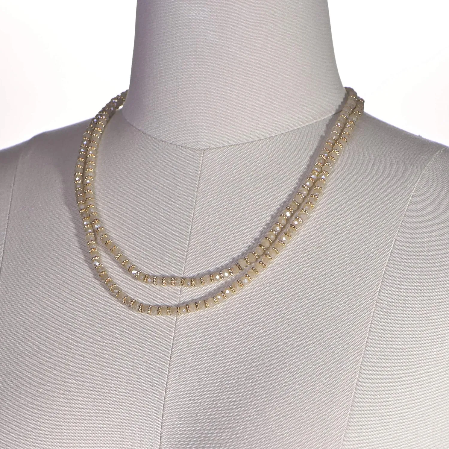 Spinningdaisy Sophisticated Multi Chain Layered Necklace