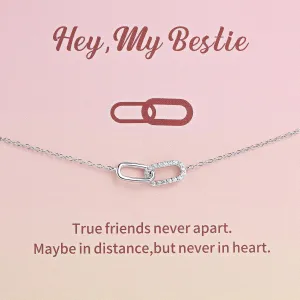 Sterling Silver Bracelets for Women Friendship Bracelets for Bestie, Best Friend Jewelry for Birthday, Wedding