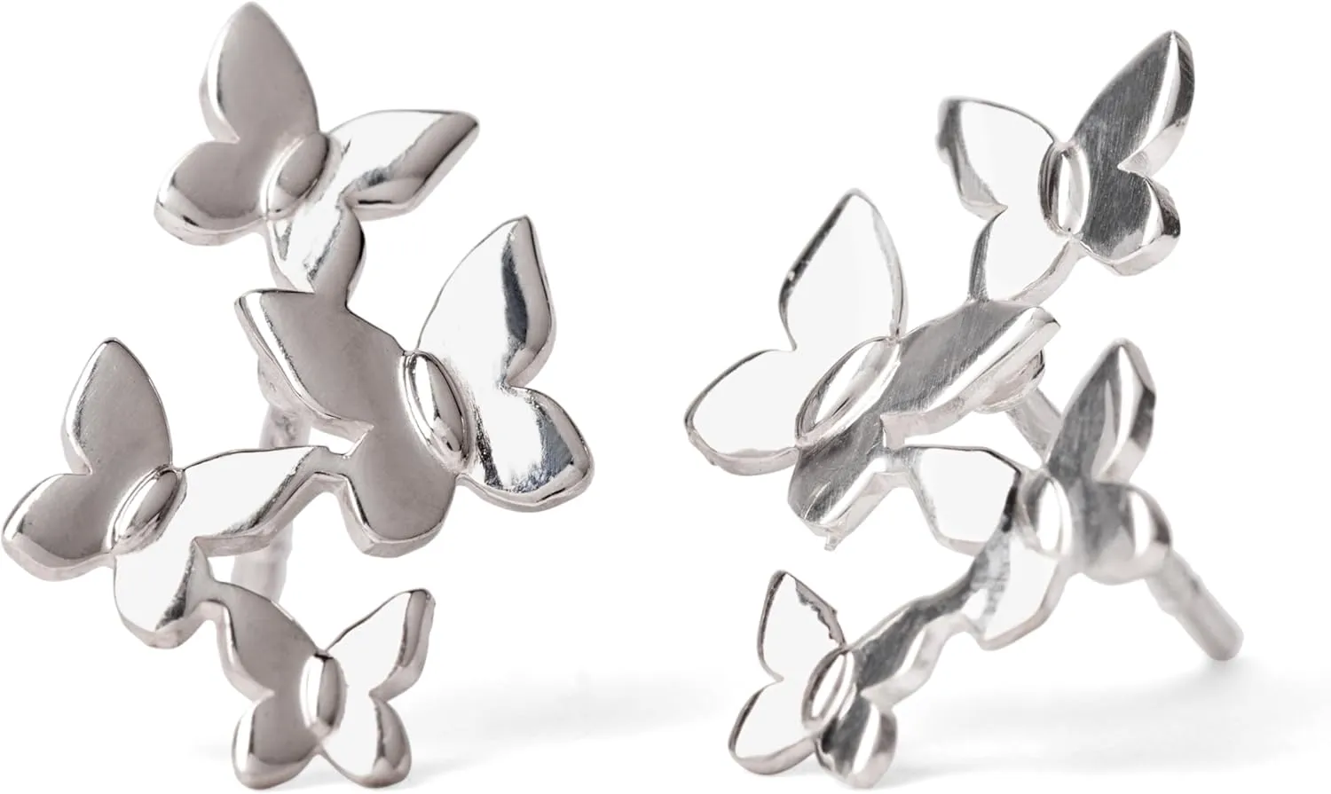 Sterling Silver Earrings - Sterling Silver Earrings for Women, Post Earrings for Women, Recycled 925 Sterling Silver Earring