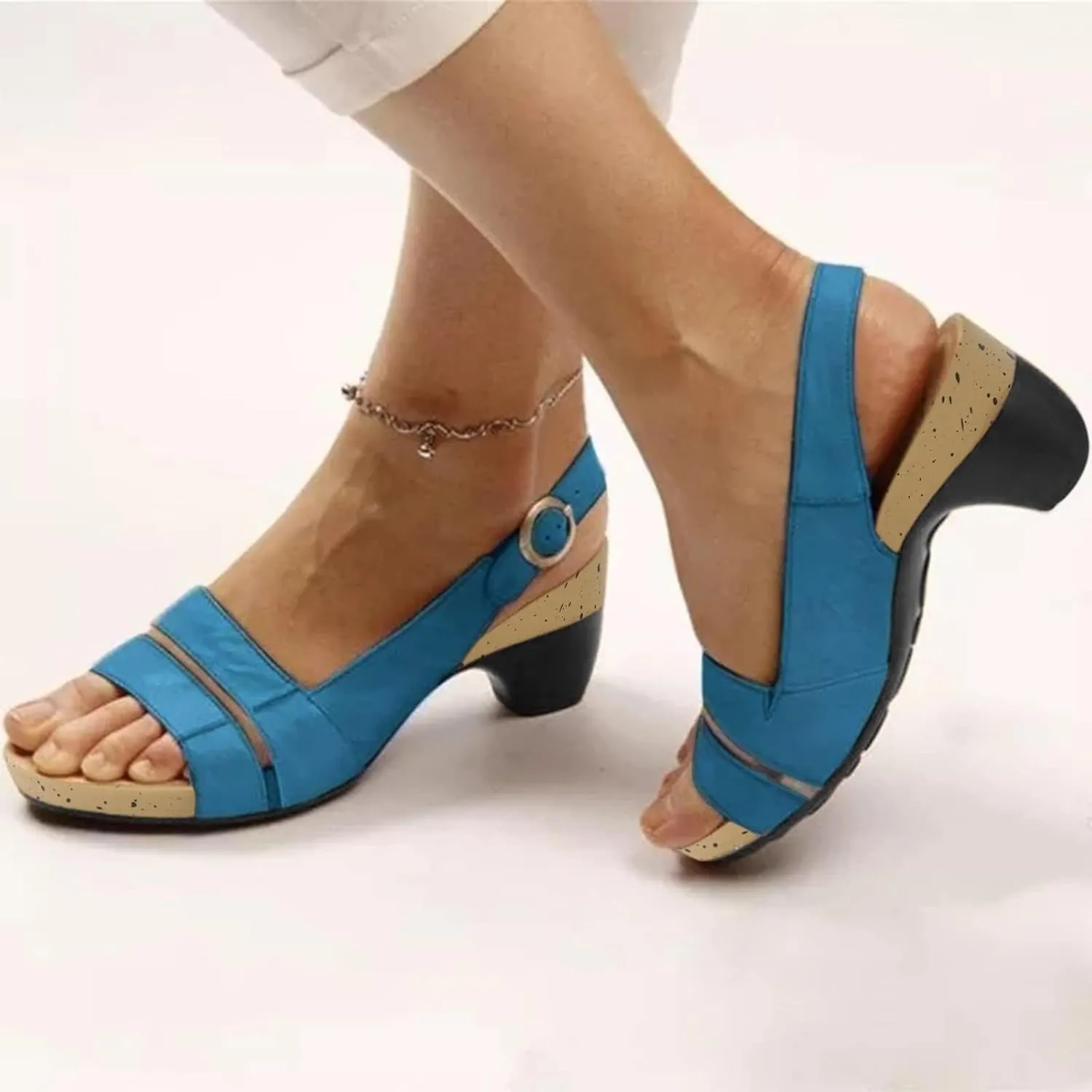 Summer Sandals for Women 2025 Comfy Orthopedic Orthotic Sandal Platform Wedge Sandals for Women Grishay Stylish Shoes