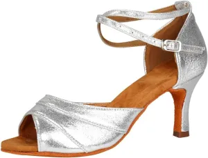 SWDZM Women Latin Dance Shoes Ladies Modern Tango Salsa Party Dress Shoes,Model-WH803