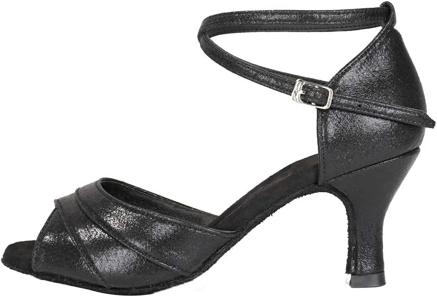 SWDZM Women Latin Dance Shoes Ladies Modern Tango Salsa Party Dress Shoes,Model-WH803
