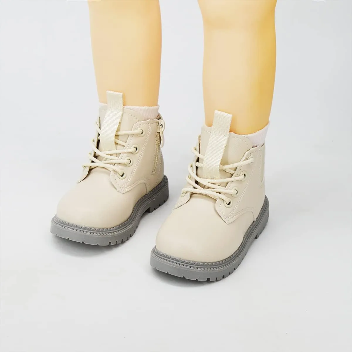Timatego Toddler Boys Girls Hiking Boots Waterproof Non Slip Warm Winter Ankle Oxford Shoes Kids Rain Snow Boots(Toddler/Littler Kid)