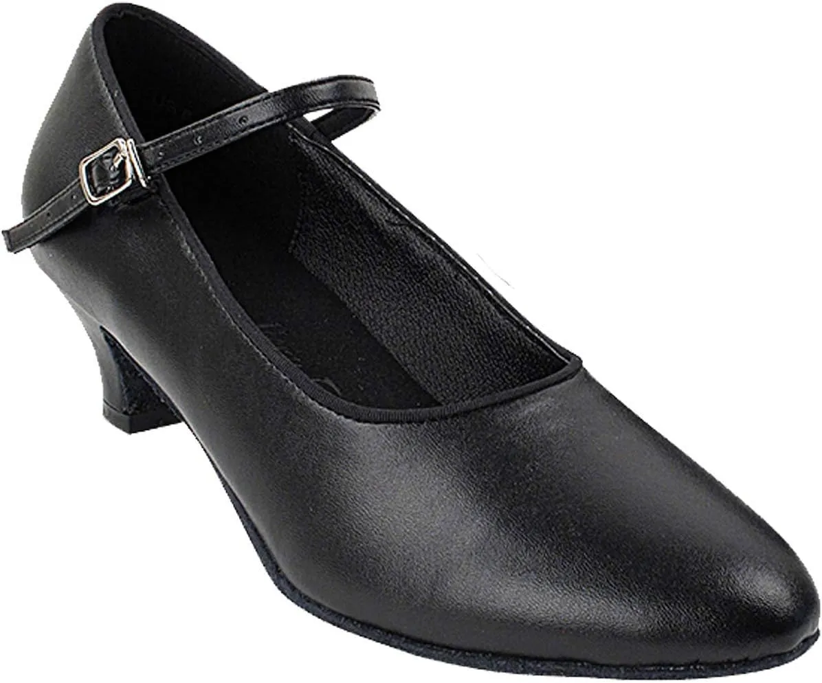 Very Fine Bundle Women's Ballroom Dance Shoes Salsa Latin Practice Shoes Sera5522EB Comfortable Dance Shoes 1.2"