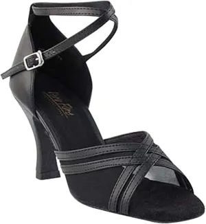 Very Fine Women's Ballroom Dance Shoes Tango Wedding Salsa Dance Shoes Tan Leather 5017EB Comfortable Dance Shoes