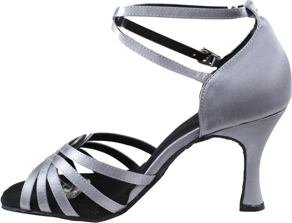 Very Fine Women's Ballroom Dance Shoes Tango Wedding Salsa Shoes Sera2613EB Comfortable Dance Shoes 2.5"[Bundle of 5]