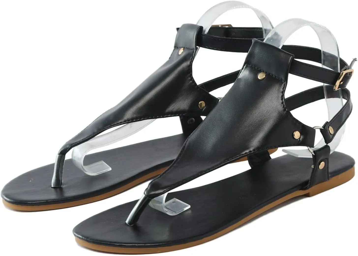 Wedge Sandals for Women Dressy Orthopedic Open Toe Walking Shoes Summer Casual Bohemian Buckle Ankle Strap Sandals Lightweight Comfortable Clip Toe Slip On Sandals Cool Thong Flip Flops