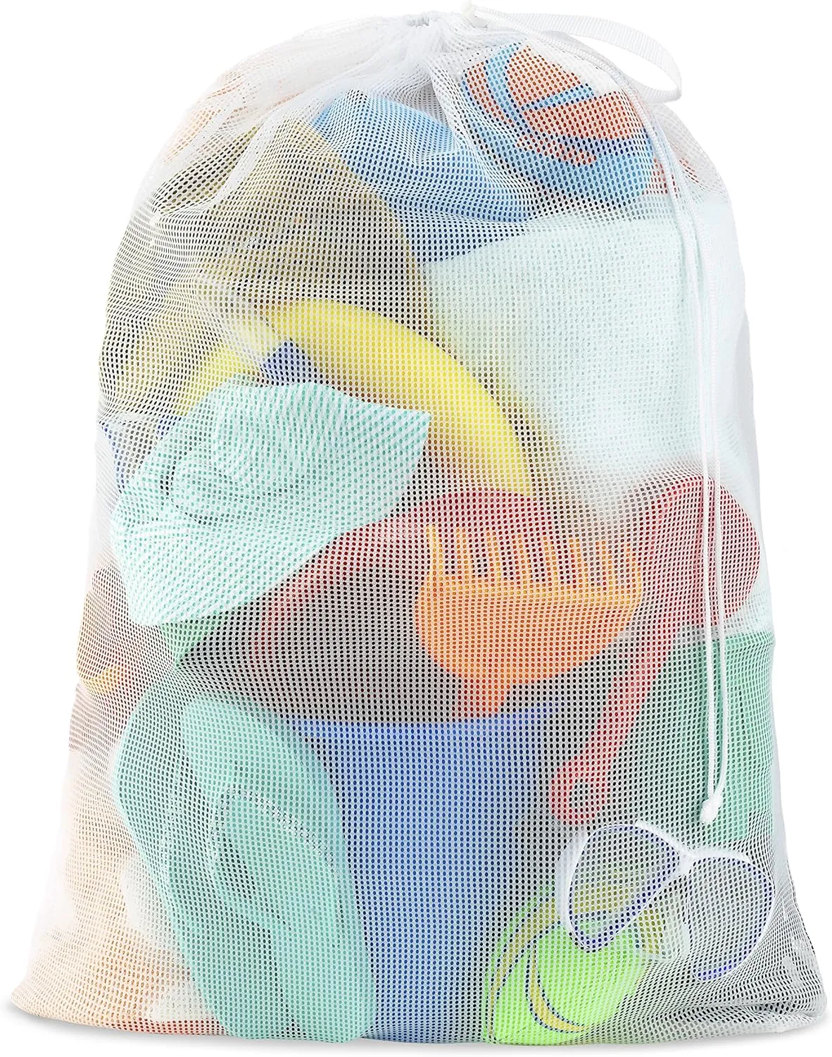 Whitmor Mesh Laundry Bag - White