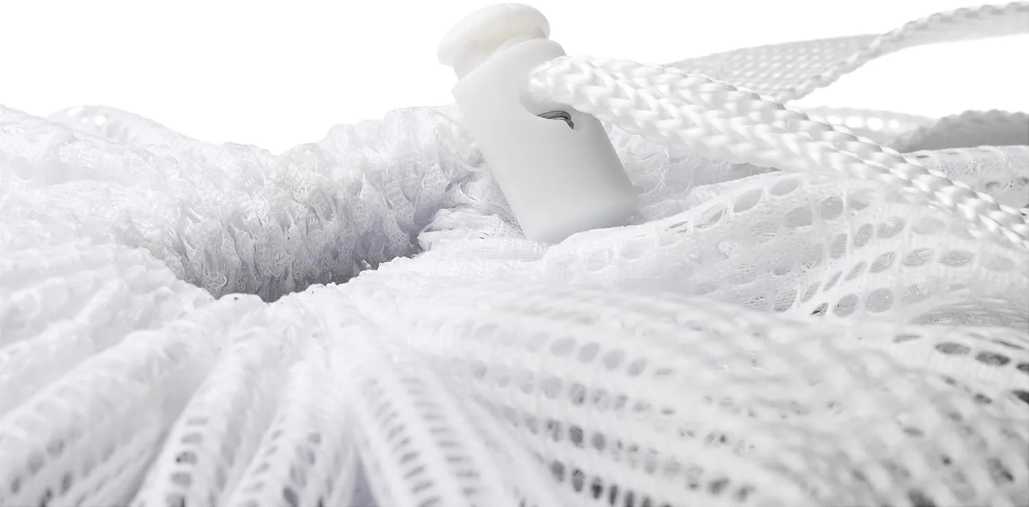 Whitmor Mesh Laundry Bag - White