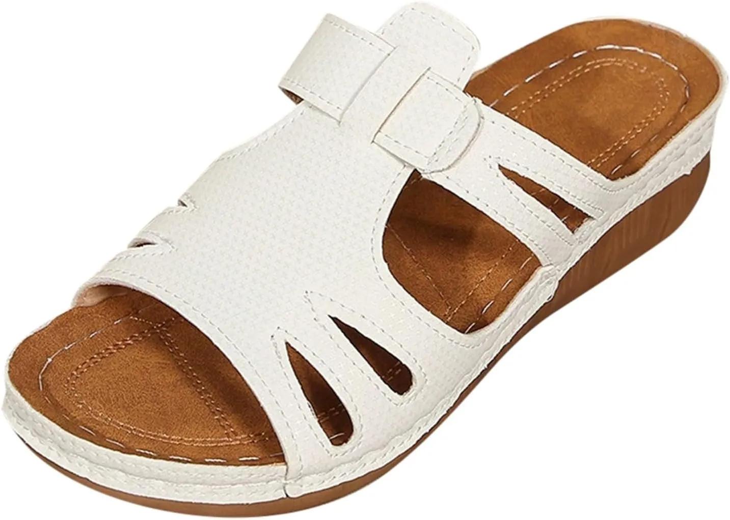 Woman Sandals Bohemian Women'S Dress Shoes With Non Slip Beach Wide Width Wedge Shoes For Women